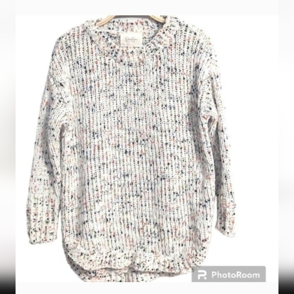 Jessica Simpson XS Confetti Soft Pullover Sweater - Picture 1 of 4